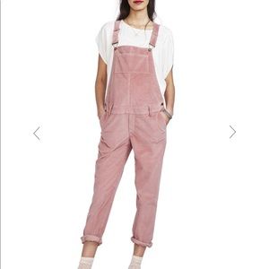Hatch Corduroy Maternity Overalls MSRP $268